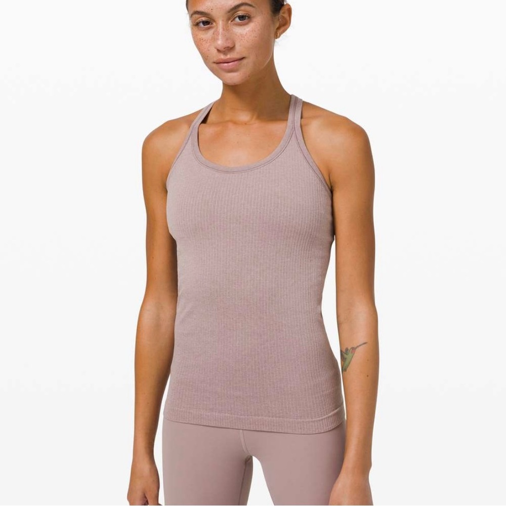 SOLD Lululemon athletica Ebb to Street Tank Violet Verbena size 6